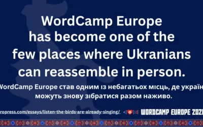 HeroPress: “Listen… the birds are already singing” – “Послухай… пташки заспівали”